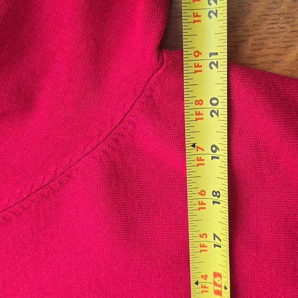 SIMPLY STYLED BRAND WOMEN'S MISSY SIZE RED FRONT BUTTON CARDIGAN SIZE XL - Picture 9 of 15
